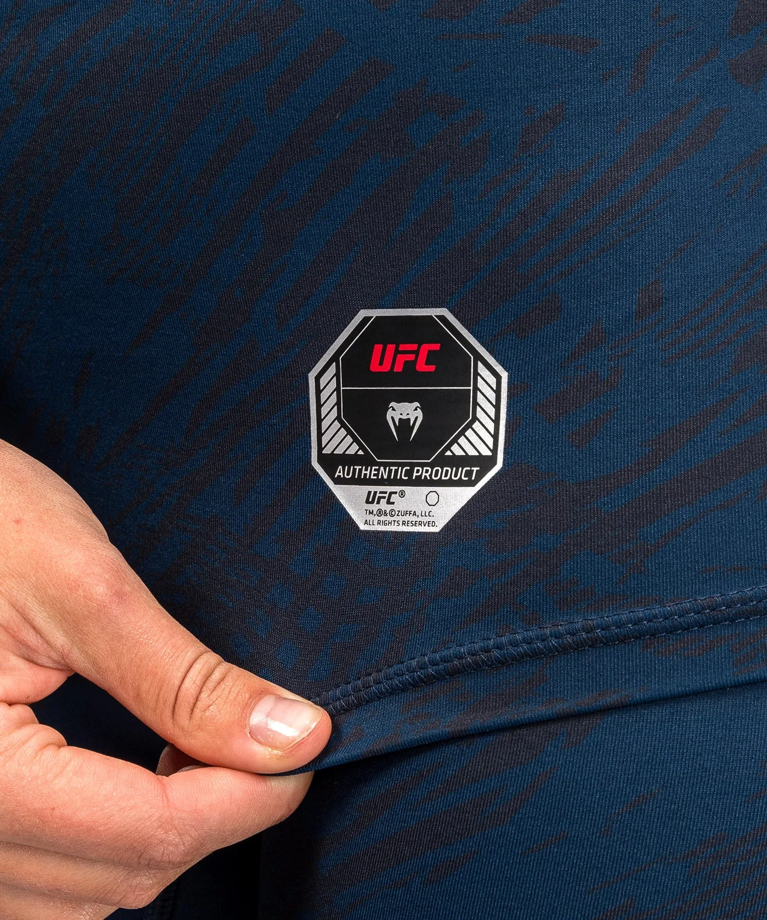 UFC Fusion by Venum Fight Week Women’s Performance Long Sleeve Rashguard - Oceanic Blue