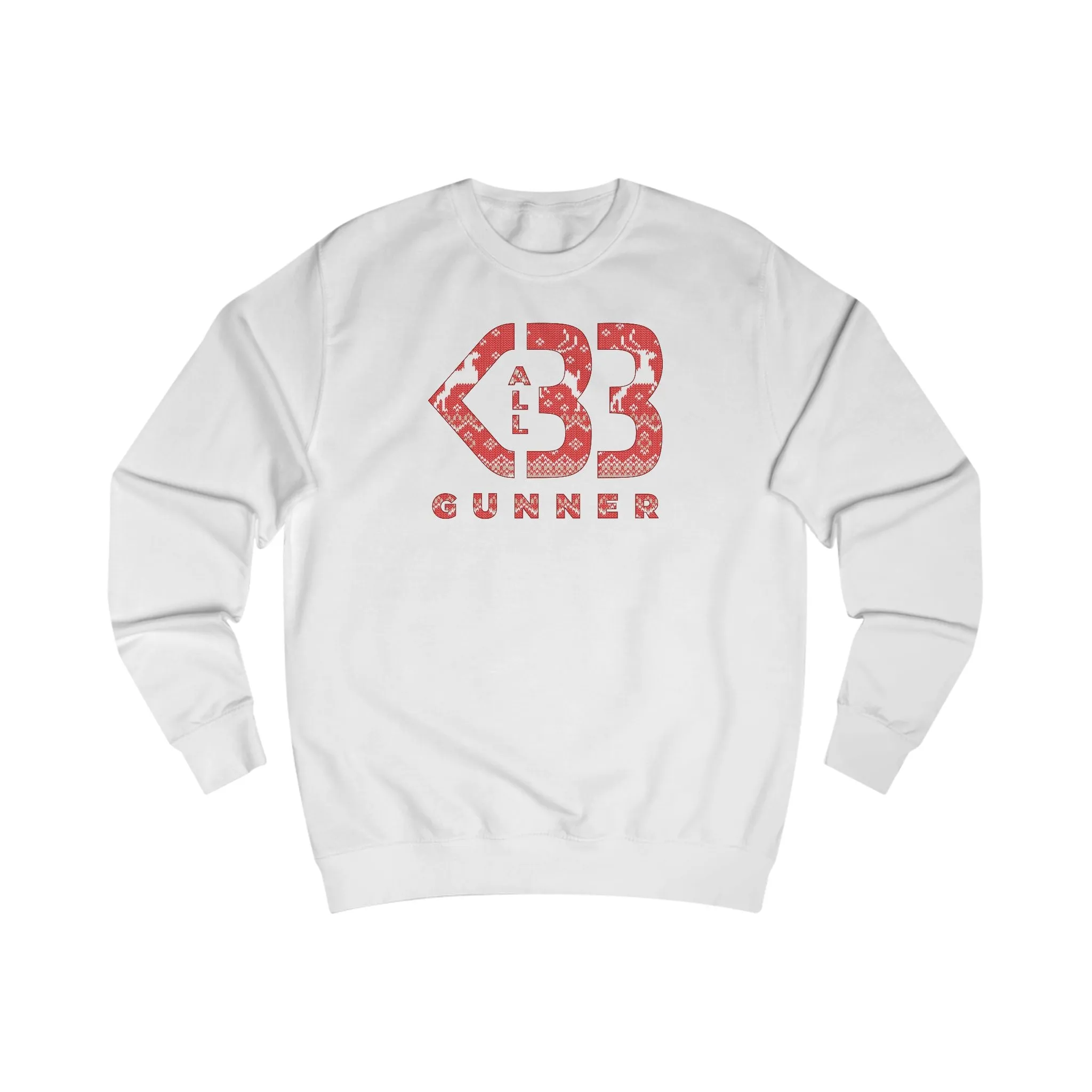 Ugly Sweater Logo - Sweater - All Heart Gunner