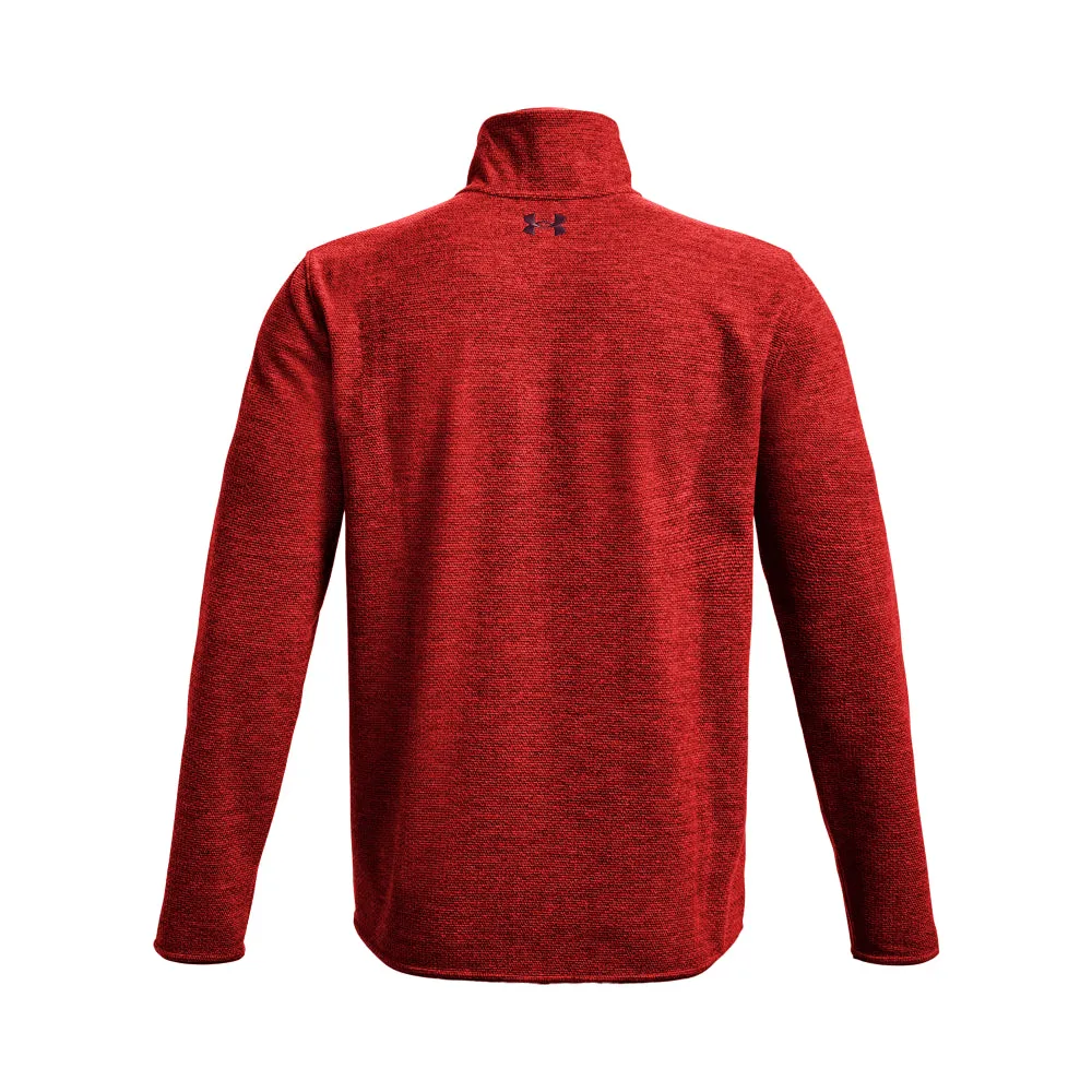 'Under Armour' Men's Specialist Grid Henley - League Red