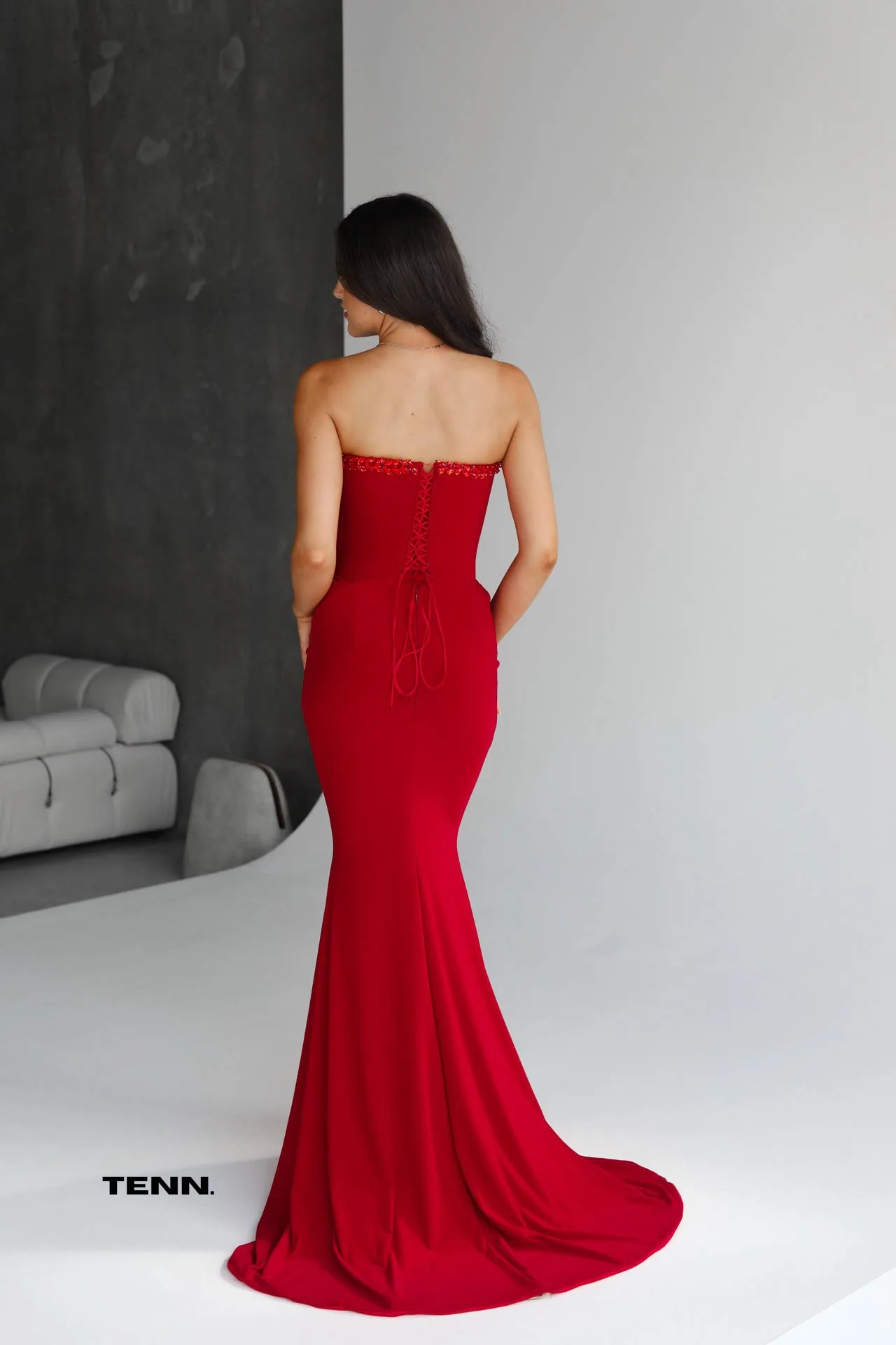 Victorie Gown - Cherry