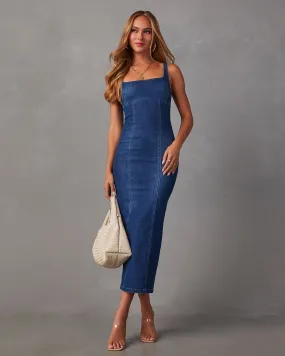 Warren Denim Maxi Dress