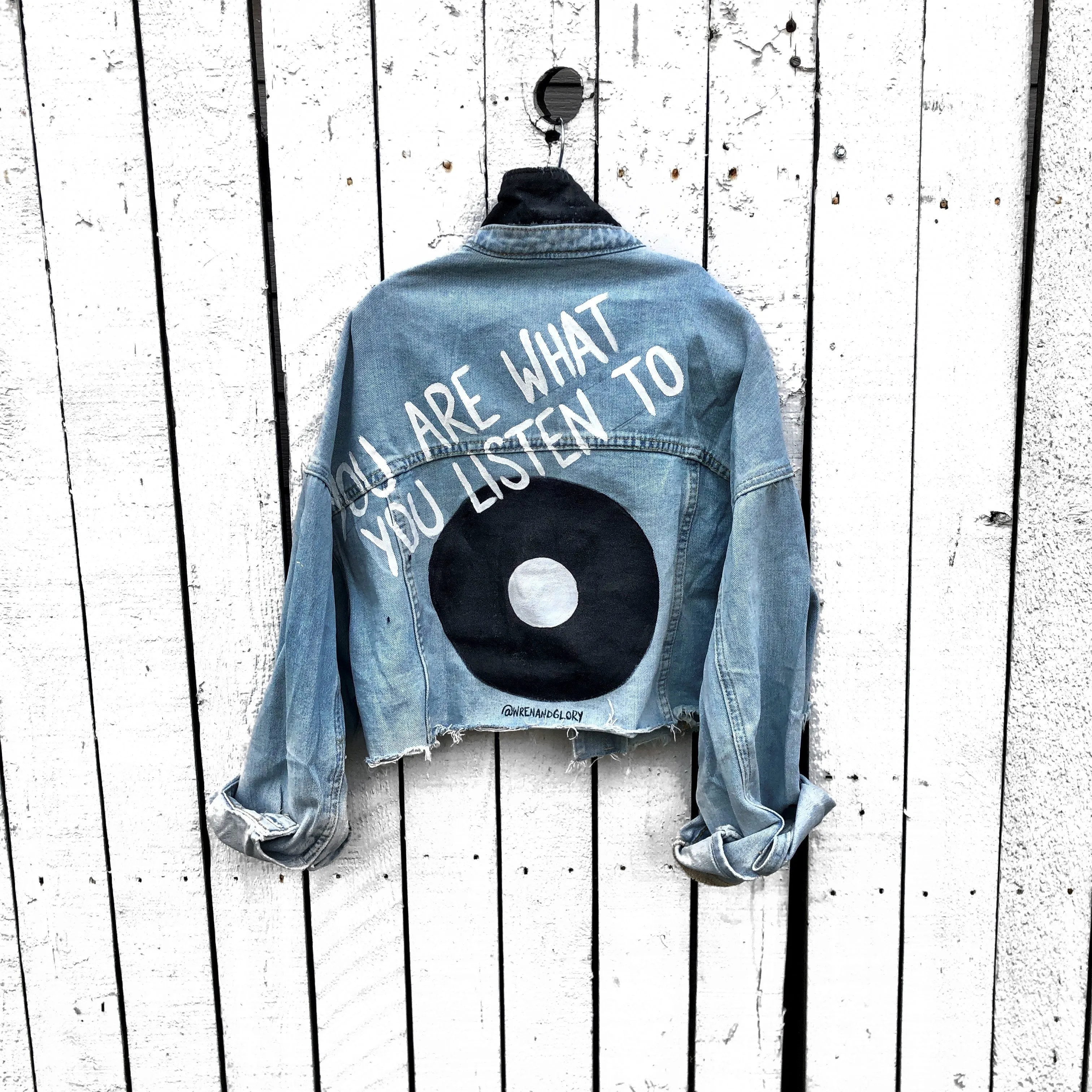 'WITH THE BAND, PART 2' DENIM JACKET