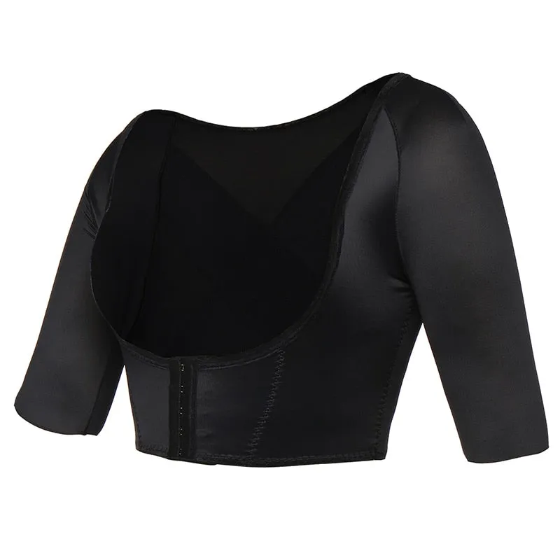 Women's Back Support Posture Corrector Short Sleeve Slimmer Shaper