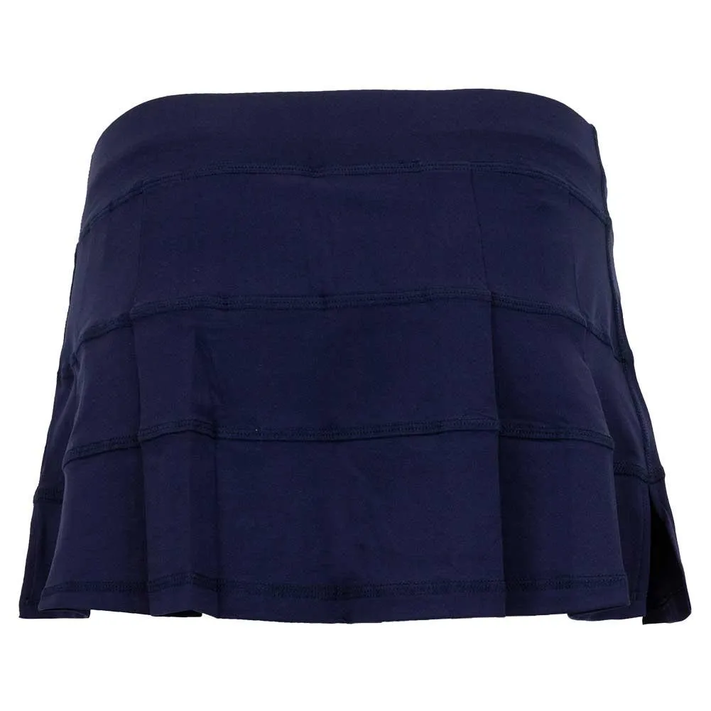 Women's UV Colors 13 Inch Tennis Skort Navy